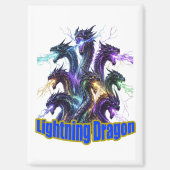 Seven-Headed Lightning Dragon Magnet (Vorderseite)