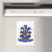 Seven-Headed Lightning Dragon Magnet (In Situ (Geschirrspüler))