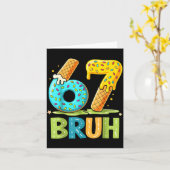 Seven Ice Drip Bruh Cream Six 67 Fun Karte (Gelbe Blume)