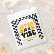 Seven Is A Vibe Retro Siebter 7. Geburtstagsfeier