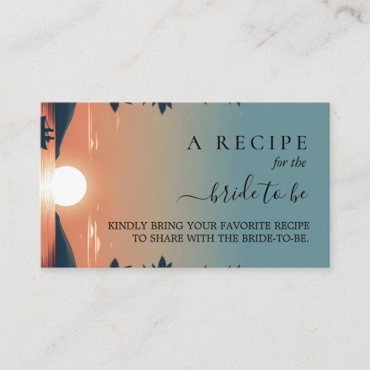 Seven Lugano - The Restaurant Brautparty Begleitkarte (Vorderseite)