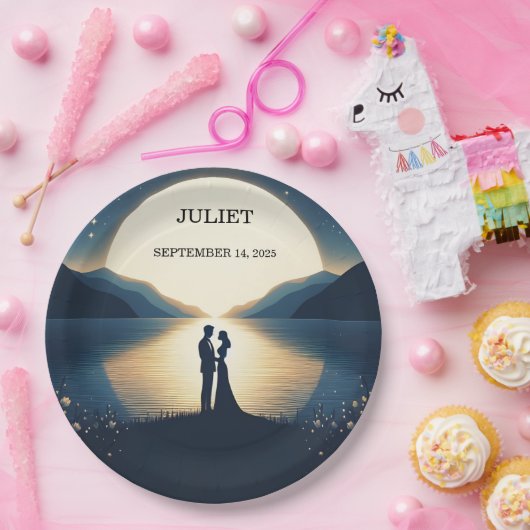 Seven Lugano - The Restaurant Brautparty Pappteller (Party)