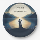 Seven Lugano - The Restaurant Brautparty Pappteller (Vorderseite)