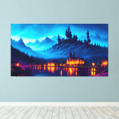 Seven Lugano - The Restaurant Leinwanddruck (Insitu (Holzboden))