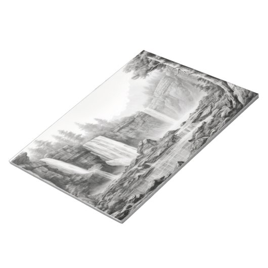 Seven Lugano - The Restaurant Notizblock (angewinkelt)