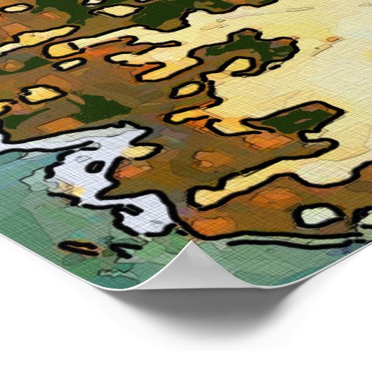 Seven Lugano - The Restaurant Poster (Ecke)