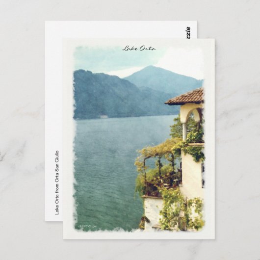 Seven Lugano - The Restaurant Postkarte (Vorne/Hinten)