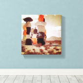 Seven Magic Mountains, Jean Dry Lake, Nevada Leinwanddruck (Insitu (Holzboden))