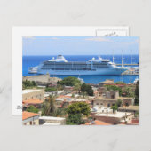 Seven Mariner von Rhodos Postkarte (Vorne/Hinten)