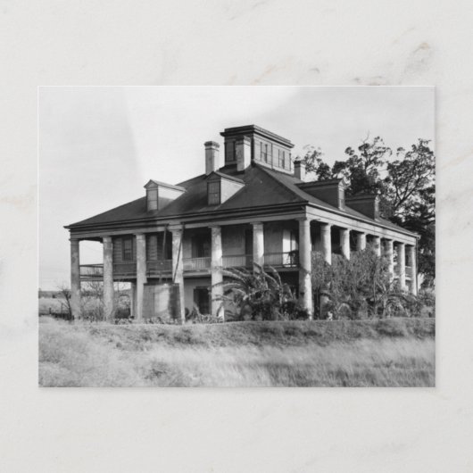 Seven Oaks Plantation, Westwego LA Postcard Postkarte (Vorderseite)