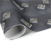 Seven Out Craps Geschenkpapier (Rolleneckpunkt)