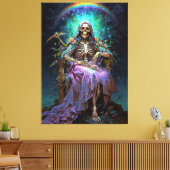 Seven Potencies Santa Muerte Leinwanddruck (Insitu (Wohnzimmer))