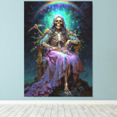 Seven Potencies Santa Muerte Leinwanddruck (Insitu (Holzboden))