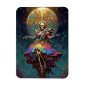 Seven Powers Santa Muerte Magnet (Vertikal)