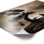 Seven Ravens Fotodruck (Ecke)