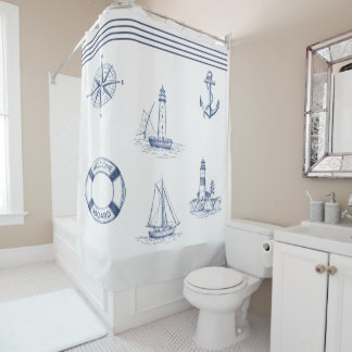 Seven Seas Duschvorhang