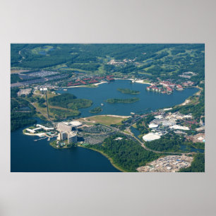 Seven Seas Lagoon - Transport Central! Poster