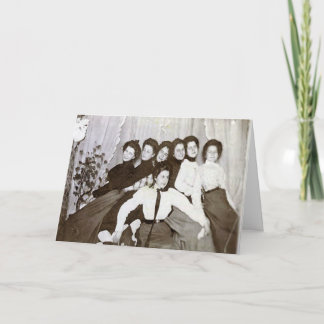 Seven Senile Friends Karte