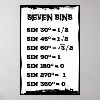 Seven Sins Poster