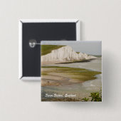 Seven Sisters and Beachy Head Badge Button (Vorne & Hinten)
