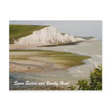 Seven Sisters and Beachy Head Postcard