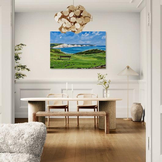 Seven Sisters Cliffs Leinwanddruck