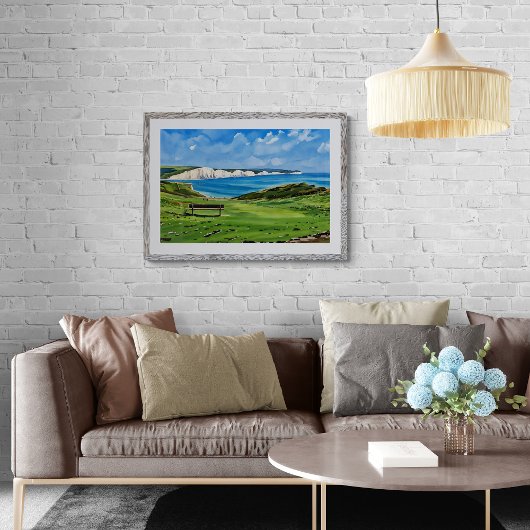 Seven Sisters Cliffs Poster