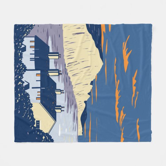 Seven Sisters Fleecedecke (Vorderseite (Horizontal))