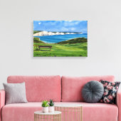 Seven Sisters Klippen Leinwanddruck (Insitu (Wohnzimmer))