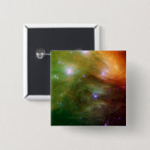 Seven Sisters Pleiades Button (Vorne & Hinten)