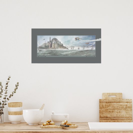 Seven Skies (30x15') Poster (Küche)