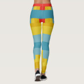 SEVEN SKULL BY MASANSER PIXELAT LEGGINGS (Rückseite)