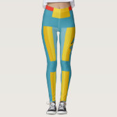SEVEN SKULL BY MASANSER PIXELAT LEGGINGS (Vorderseite)
