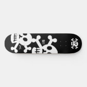 SEVEN SKULL BY MASANSER PIXELAT SKATEBOARD (Horizontal)