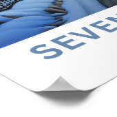 Seven Spring Mountain Resort Reisen Print Poster (Ecke)