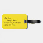 Seven Springs Fall Bridge II Herbstlandschaft Gepäckanhänger (Rückseite horizontal)