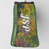 Seven Springs Fall Bridge II Herbstlandschaft Golf Headcover (Rotieren 90)