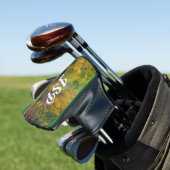 Seven Springs Fall Bridge II Herbstlandschaft Golf Headcover (In Situ)