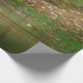 Seven Springs Fall Bridge II Herbstlandschaft Holzposter (Ecke)