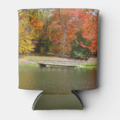 Seven Springs Fall Bridge III Herbstlandschaft Dosenkühler (Vorderseite)