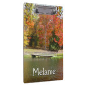 Seven Springs Fall Bridge III Herbstlandschaft Klemmbrett (Rechts)
