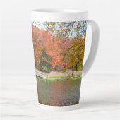 Seven Springs Fall Bridge III Herbstlandschaft Milchtasse (Rechte Ecke)