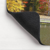Seven Springs Fall Bridge III Herbstlandschaft Mousepad (Ecke)
