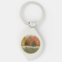 Seven Springs Fall Bridge III Herbstlandschaft