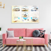 Seven Summits Leinwanddruck (Insitu (Wohnzimmer))