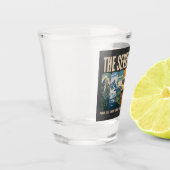 Seven Summits Mountain Landmarks Illustration Schnapsglas (Links)