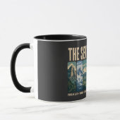 Seven Summits Mountain Landmarks Illustration Tasse (Links)