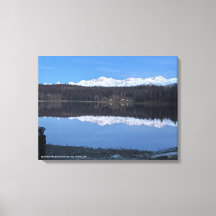 Seventeenmile Lake Alaska Print @3Typs1life