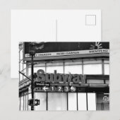 Seventh Avenue Subway  Postkarte (Vorne/Hinten)
