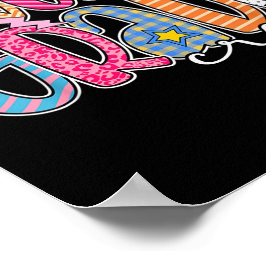 Seventh Grade Crew 7th Grade Back To School Teache Poster (Ecke)